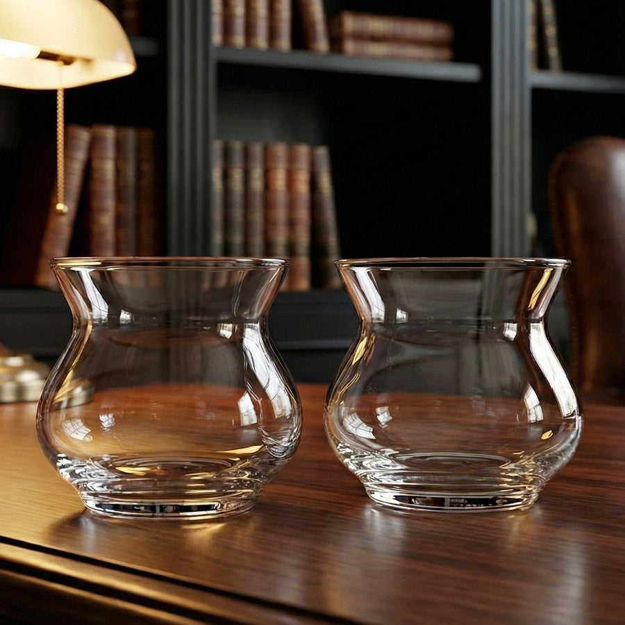 The NEAT Glass — Two Bitch Bourbon™ Logo Engraved - Set of 2