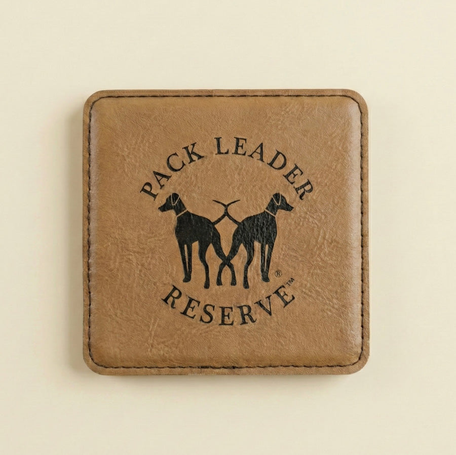 Pack Leader Reserve™ Ultra-Hyde Leather Coaster Set of 4