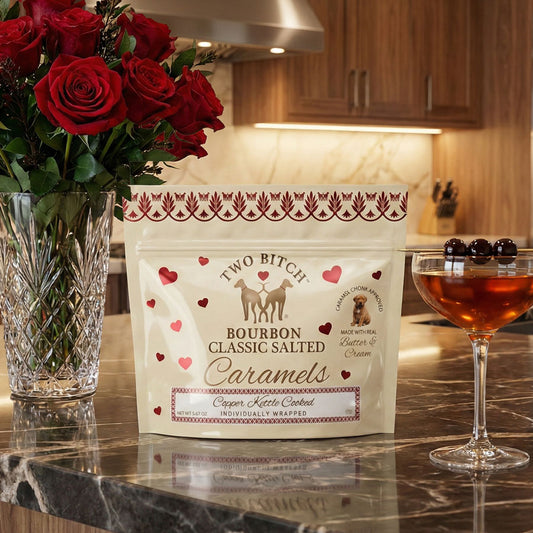 Love Bite Valentine’s Gift Bundle – Bourbon & Caramels