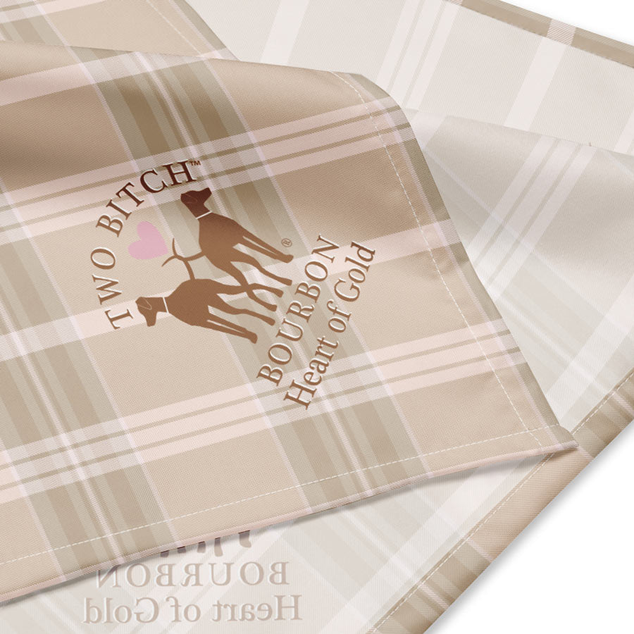 Heart of Gold Soft Plaid Bandana