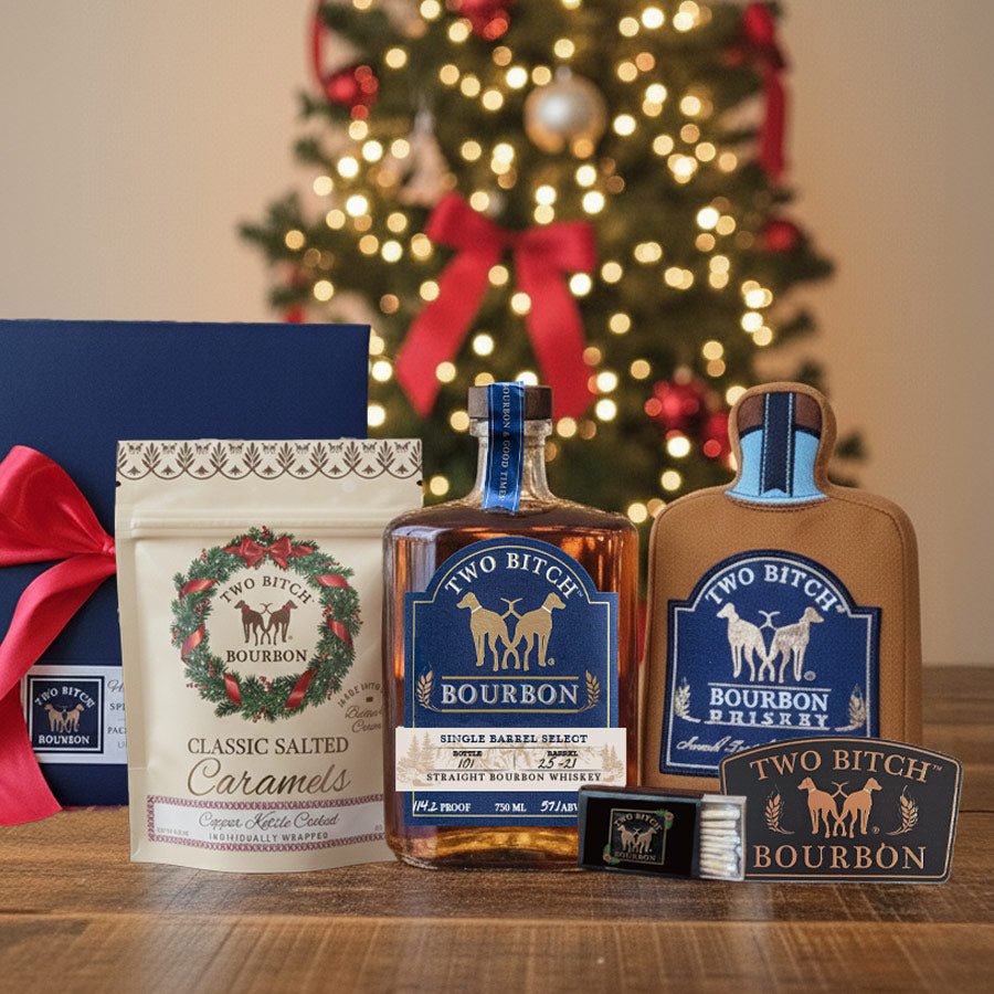 Two Bitch™ Bourbon Holiday Gift Box | Limited Edition Single Barrel Select Cask Strength