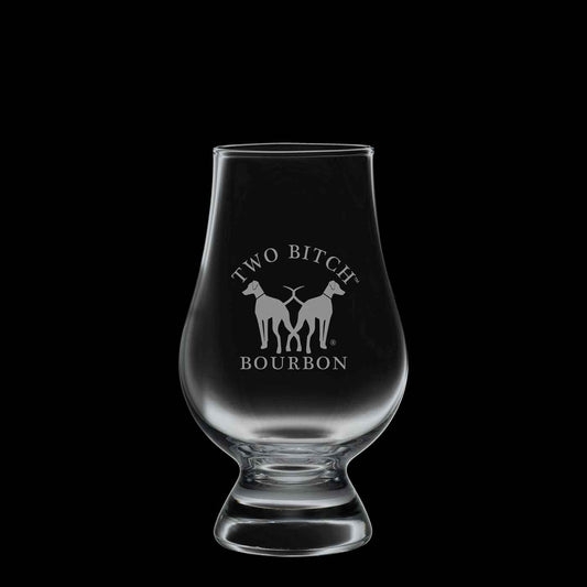 Two Bitch™ Bourbon Engraved Glencairn