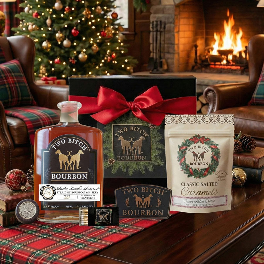 Two Bitch™ Bourbon Holiday Gift Box 2.0 | Limited Edition Pack Leader Reserve™