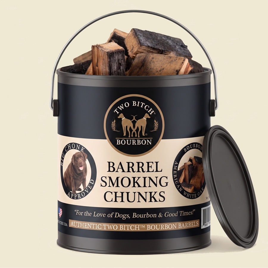 Two Bitch™ Bourbon Barrel Smoking Chunks